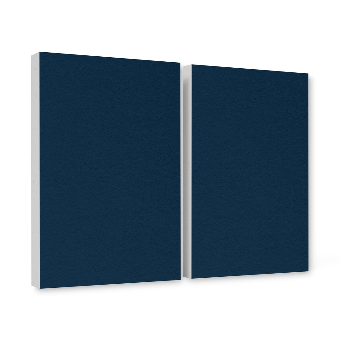 platino24 Schallabsorber COLORE aus Basotec G+ I Akustikpaneele mit Akustikfilz I 2 Wand-Paneele in
