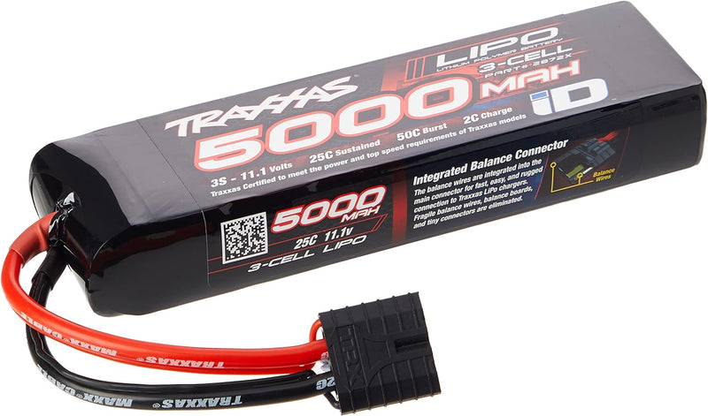 Traxxas Modellbau-Akkupack (LiPo) 11.1 V 5000 mAh Zellen-Zahl: 3 25 C Box Hardcase Traxxas iD