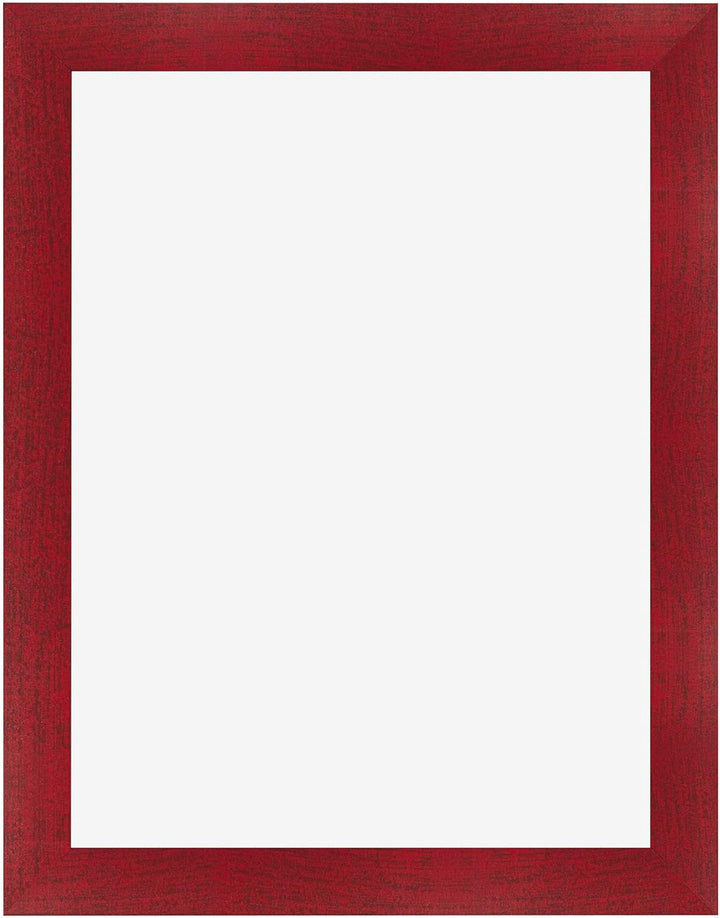 yd. Your Decoration - Bilderrahmen 75x100 cm - Weinrot Gewischt - Bilderrahmen aus MDF mit Acrylglas