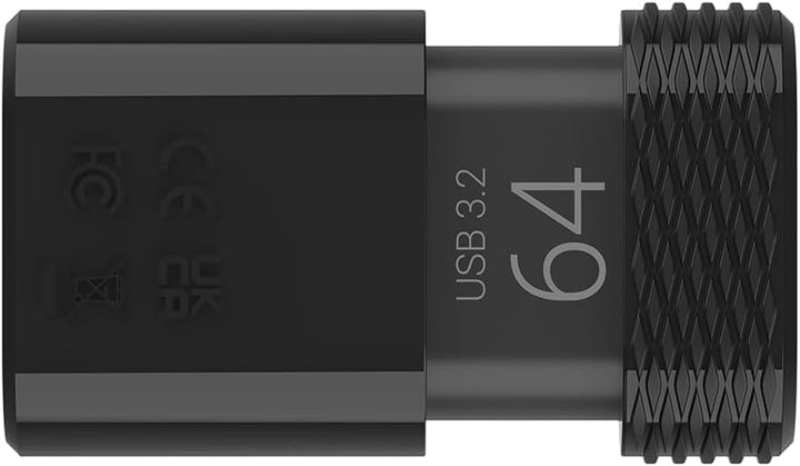 PNY 64GB Elite-X Fit Type-C USB 3.2 Flash-Laufwerk - Erweiterte Leistung bis zu 200MB/s Lesen, prakt