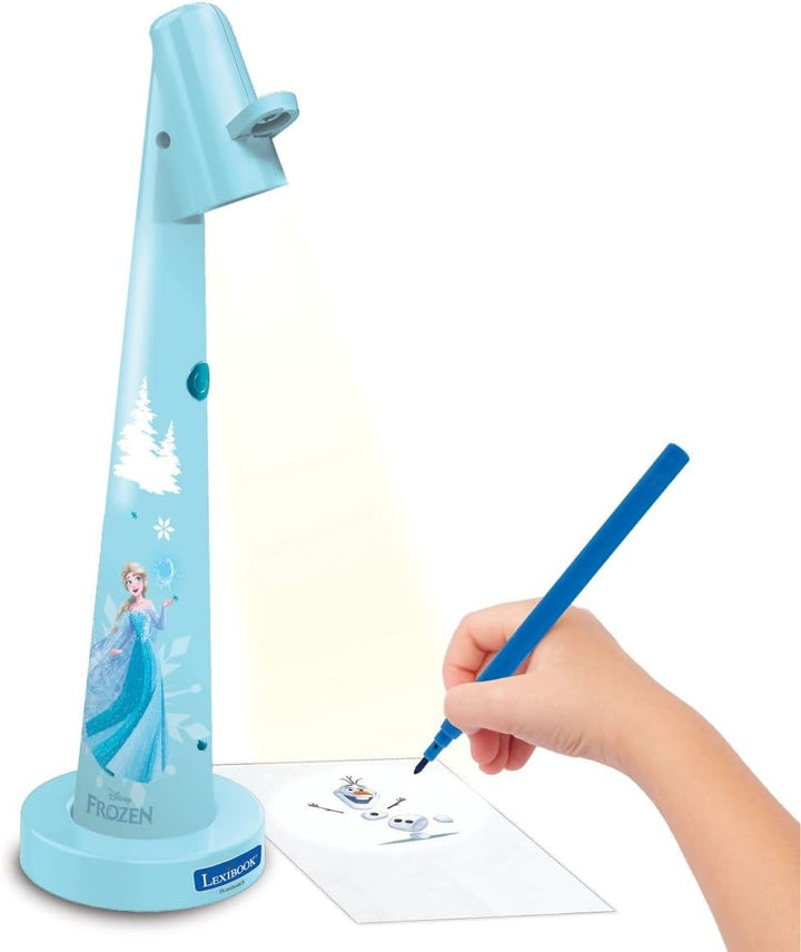 Lexibook, Disney Die Eiskönigin, Zeichenprojektor, Blau Weiss, CRP10FZ, Die Eiskönigin