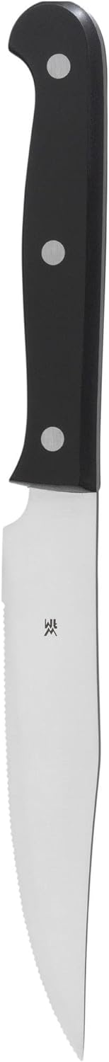 WMF Kansas Steakmesser Set 6-teilig, Spezialklingenstahl mit Wellenschliff, Pizzamesser, Kunststoffg