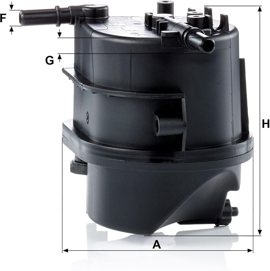 MANN-FILTER WK 939 Kraftstofffilter – Für PKW