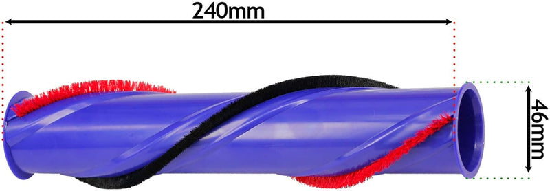 Spares2go Komplette Bürstenrolle Kehrmaschine Bar kompatibel mit Dyson V6 Total Clean UK Motorhead S