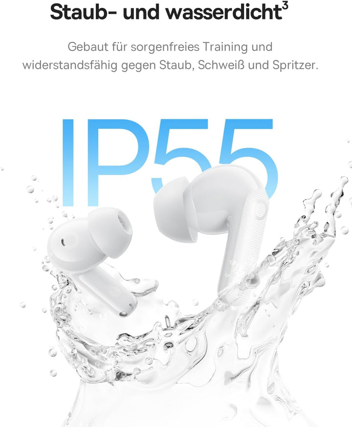 Baseus EP10 Pro In Ear Kopfhörer Kabellose, Bluetooth Kopfhörer mit -50dB Geräuschunterdrückung, Noi