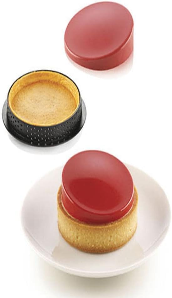 Silikomart Backform für Mini-Kuchen, Glam, 6 Stück