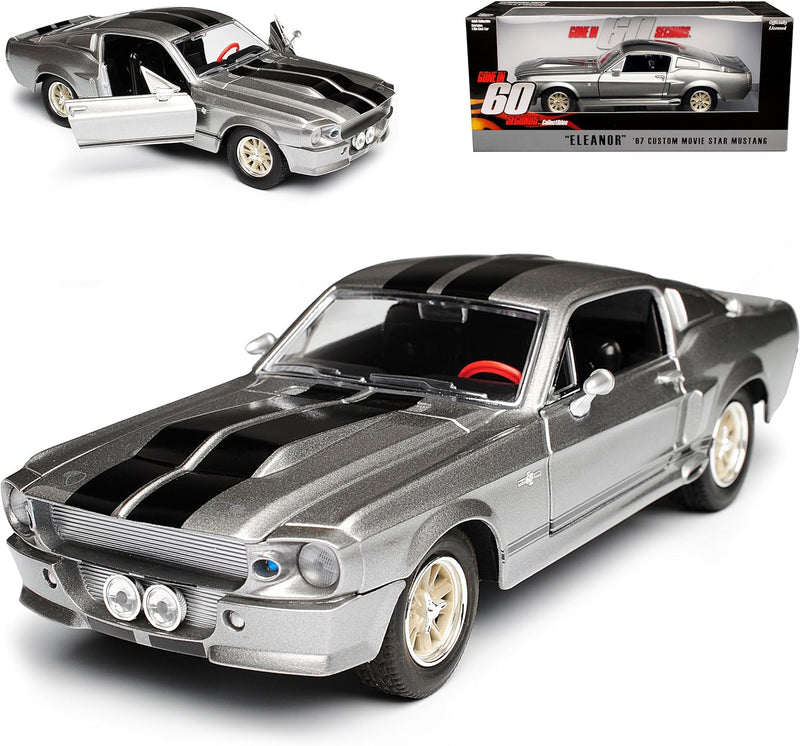 Greenlight Ford Shelby Mustang GT500 Eleanor Nur Noch 60 Sekunden 1/24 Modell Auto Ohne Wunschkennze