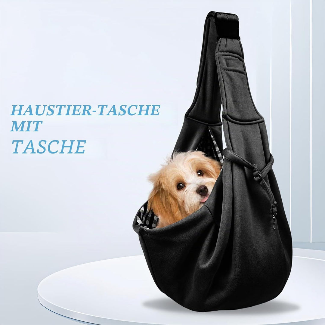 Hundetasche, Verstellbarer Schultergurt Hundetragetasche, Hundetragetasche bis 15 Kg, Hundetasche fü