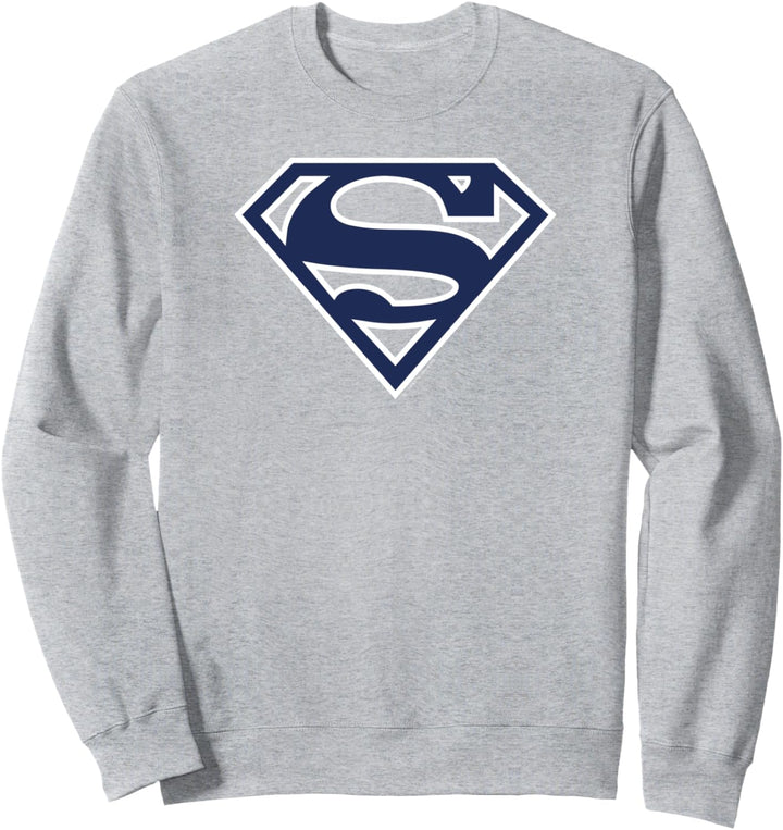 Superman Navy & White Shield Sweatshirt