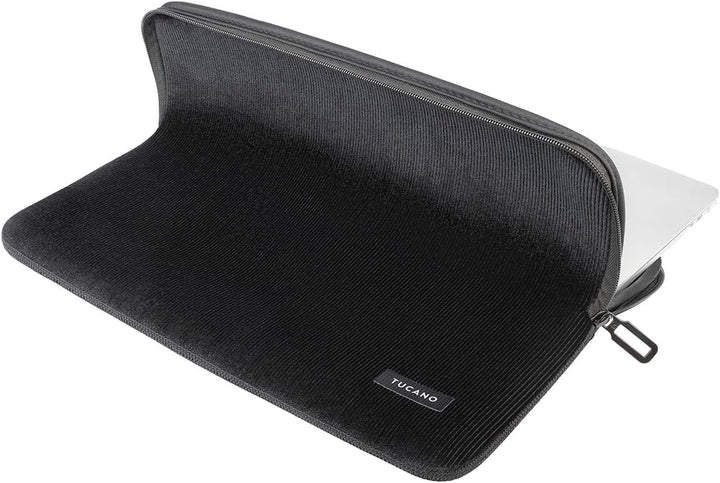Tucano Second Skin Velluto, Notebook Sleeve aus Cord und Neopren 15,6 Zoll, MacBook Pro 15, MacBook