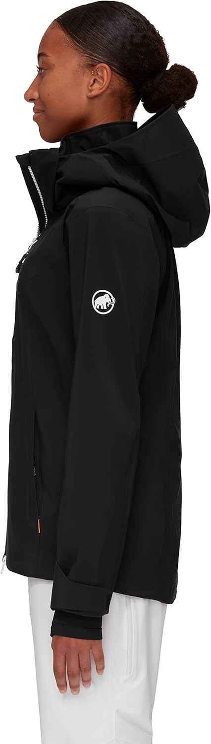 Mammut Damen Stoney Hardshelljacke mit Kapuze XS black/white, XS black/white