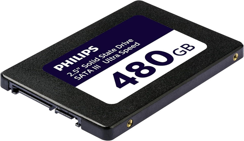 Philips Interne SSD 2,5" SATA III 480GB Ultra Speed 480 GB, 480 GB