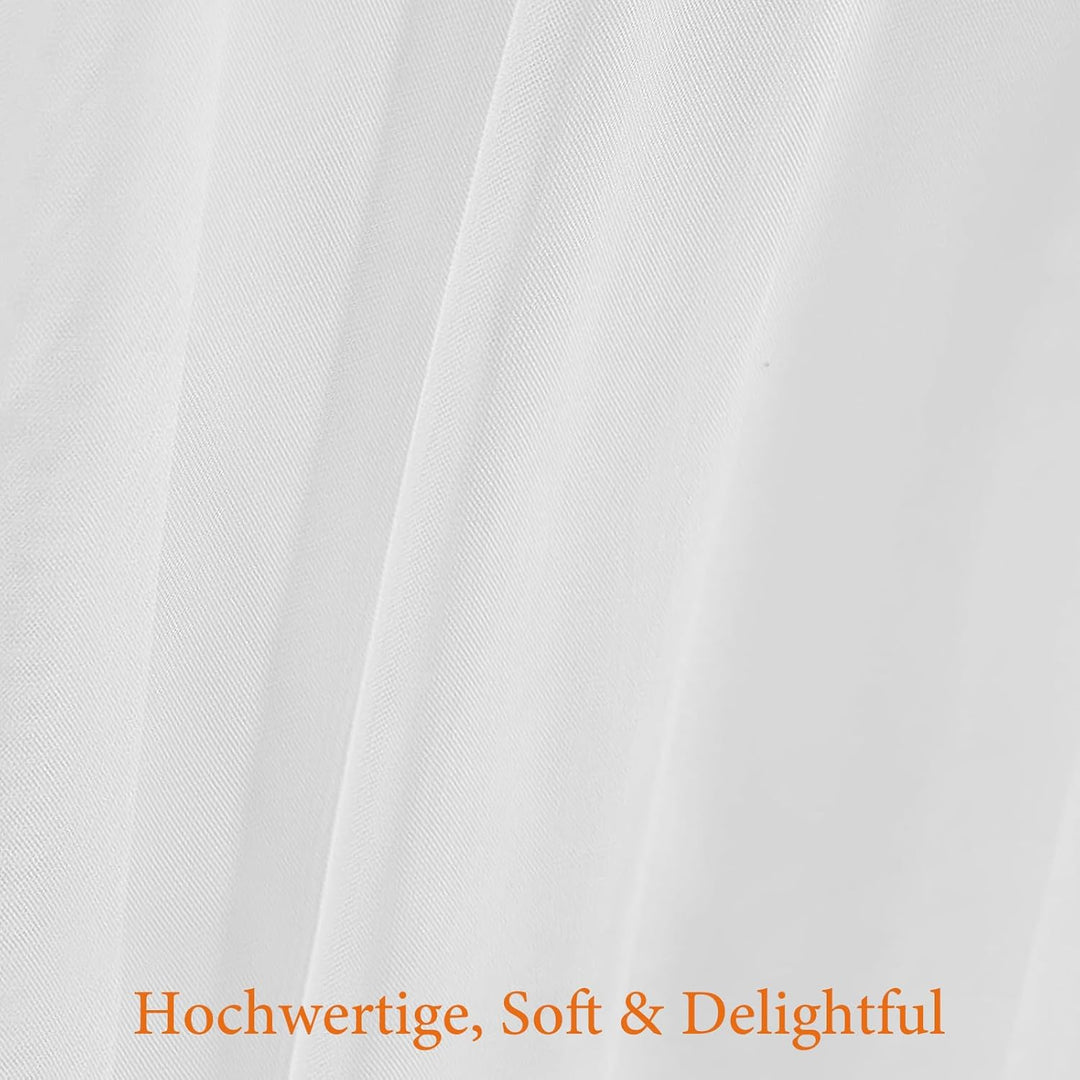2 Stück Hausbett Himmel Set, Betthimmel für Hausbett Deko, Bett Vorhang für Mädchen und Jungen im Ki