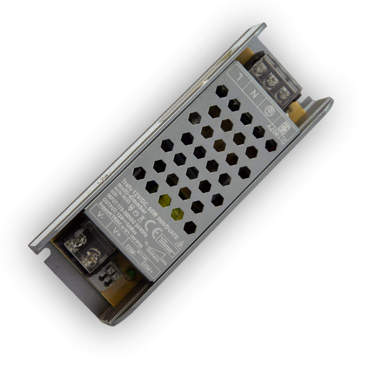 12V DC LED Trafo für Stripes - MR16 GU5.3 LED Halogen, ohne Mindestlast, kein Rauschen, kein Flimmer