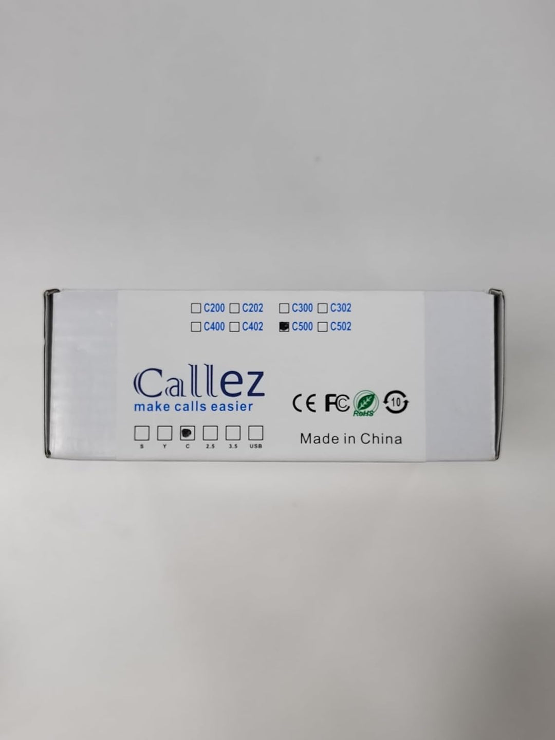Callez RJ9 Telefon Headset mit Mikrofon Noise Cancelling, Festnetztelefon Kopfhörer Mono für Cisco 8
