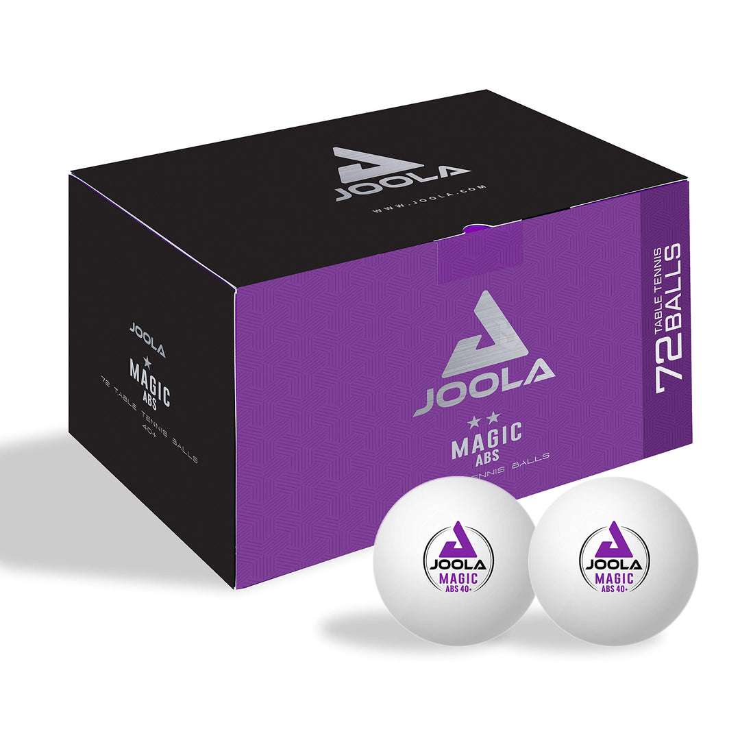 Joola Unisex – Erwachsene Magic Abs 40+ Tischtennisbälle One-Size Weiss, One-Size Weiss