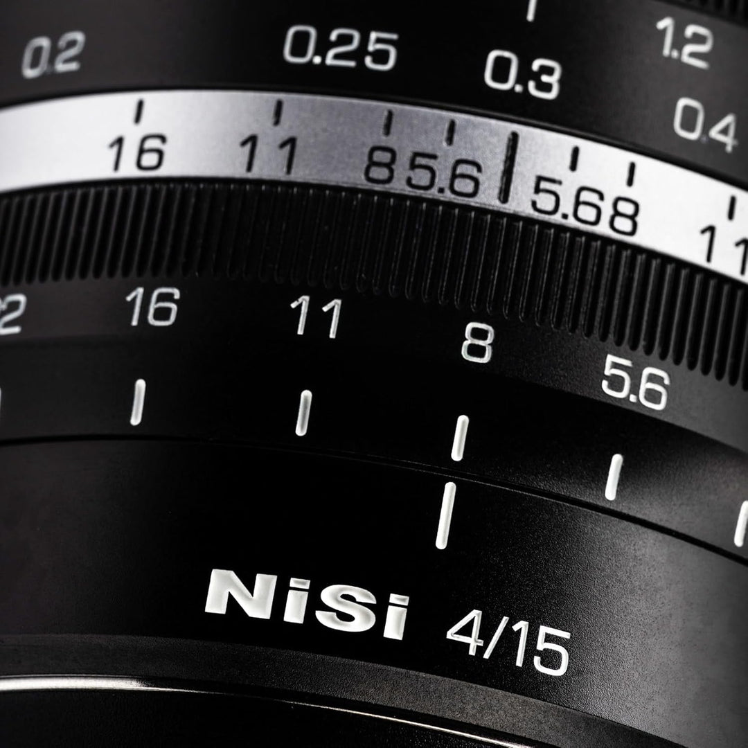 NiSi 15mm F4 ASPH Ultra-Weitwinkel Vollformat Objektiv für Sony E-Mount/Nikon Z-Mount/Cannon RF-Moun