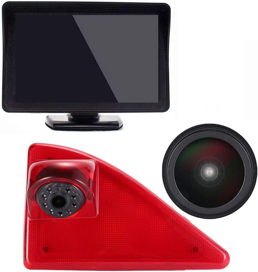 4.3 Zoll TFT LCD Farbdisplay Auto Monitor + 1280 * 720 Pixel 1000TV Linien HD Nachtsicht Rückfahrkam