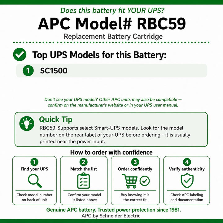 APC-Replacement Battery Cartridge 