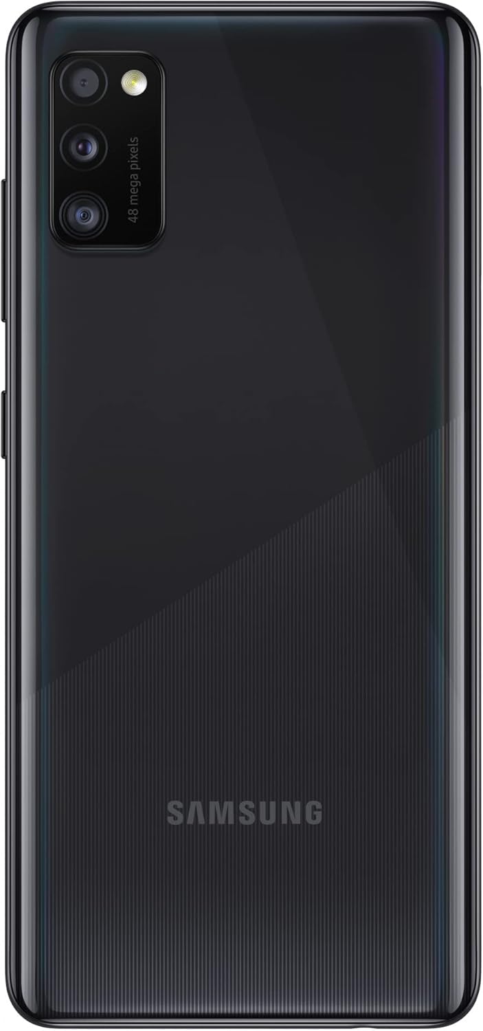 Samsung GALAXY A41 Smartphone Schwarz Dual-SIM 64GB Android 10.0 A415F, Schwarz, SM-A415FZKDEUB Deut