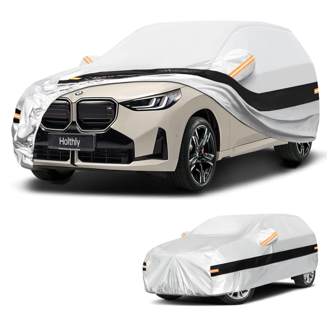 Autoabdeckung SUV Passend für BMW X3 E83/F25/G01/G45/G48（2003-2026）10 Schichten Vollgarage Auto Abde