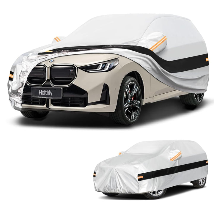 Autoabdeckung SUV Passend für BMW X3 E83/F25/G01/G45/G48（2003-2026）10 Schichten Vollgarage Auto Abde