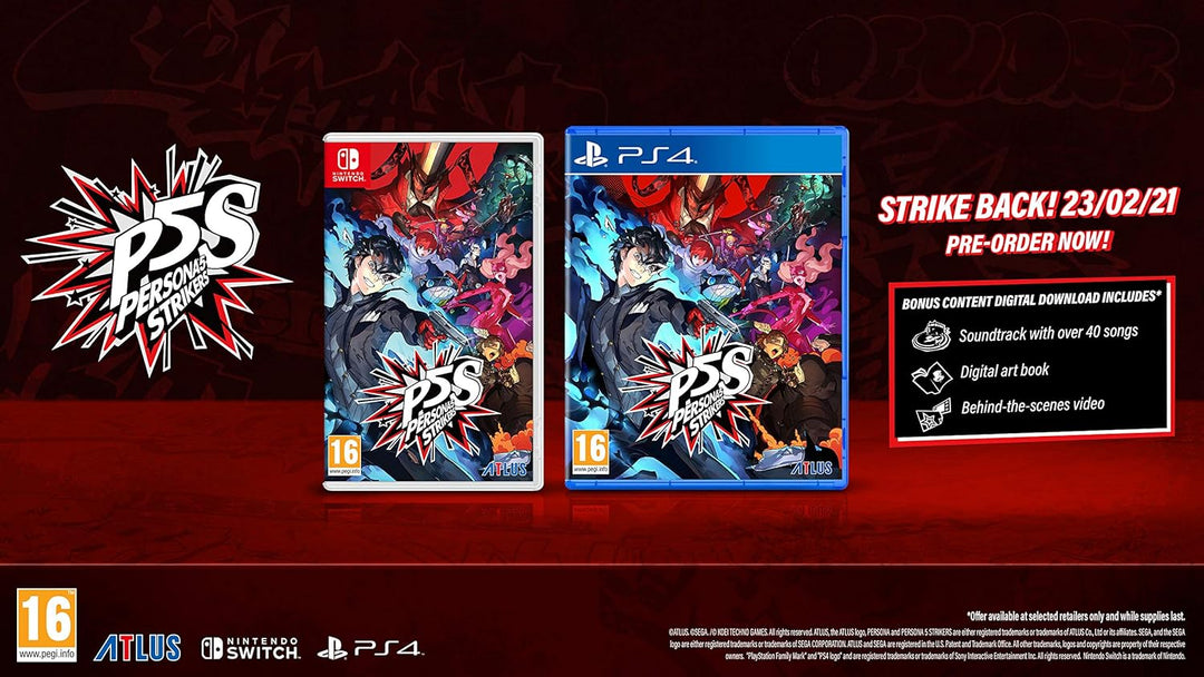 Persona 5 Strikers PlayStation 4, PlayStation 4