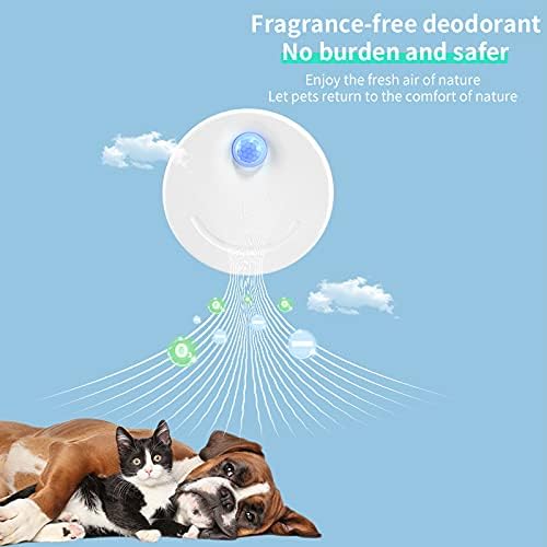 Katzentoilette Deodorant, Automatischer Geruchsbeseitiger für Haustiere, Neutralisator, für alle Art