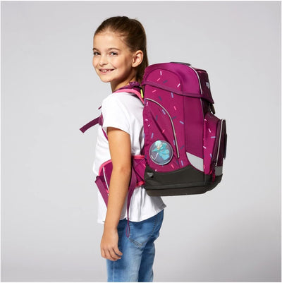ergobag cubo Set - ergonomischer Schulrucksack, Set 5-teilig Einheitsgrösse Der NussknackBär -