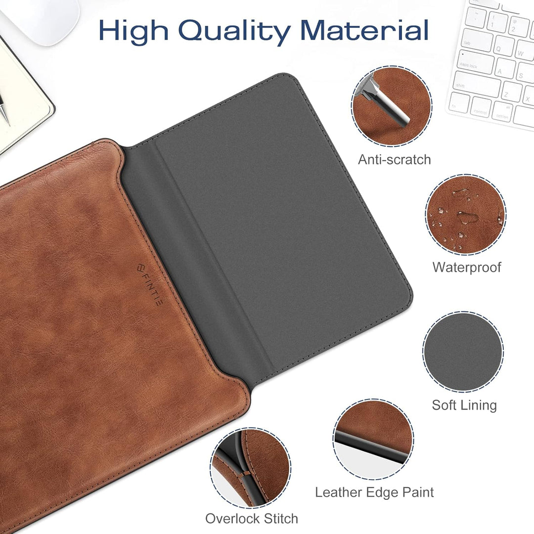 Fintie 13-14 Zoll Laptop Tasche mit Ständer Kompatibel mit MacBook Air 13.6 2024-2022, MacBook Air 1