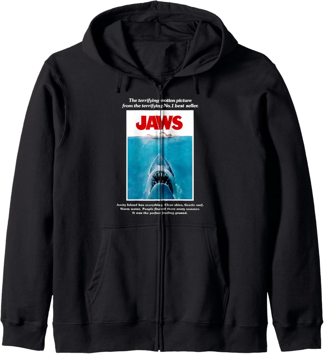Jaws Movie Poster Kapuzenjacke