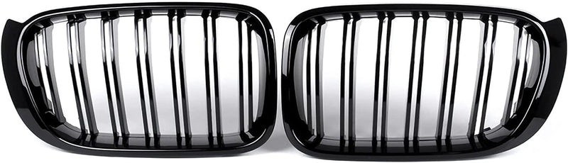 Gangying F25 Nieren Schwarz Kühlergrill für BMW X Serie X3 X4 F25 F26 Grill 2014-2018 ABS glänzend s