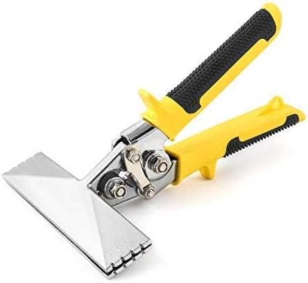 QWORK® 15cm Blechbiegezange mit Komfortgriff,Falzzange,gerades Metall Biegezangenwerkzeug, 15cm