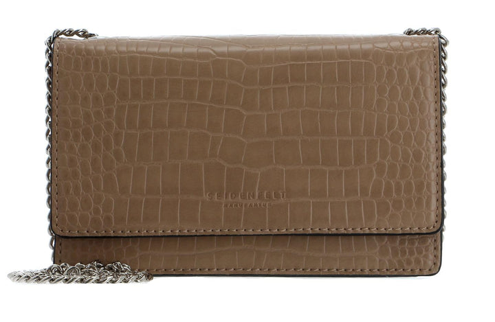 Seidenfelt Skane Schultertasche 17 cm winter beige