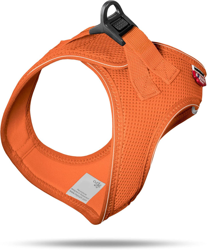 Curli Harness Air Mesh mit curli D-Ring Buckle Mandarin 2XS mit curli D-Ring Buckle 2XS Mandarin, mi