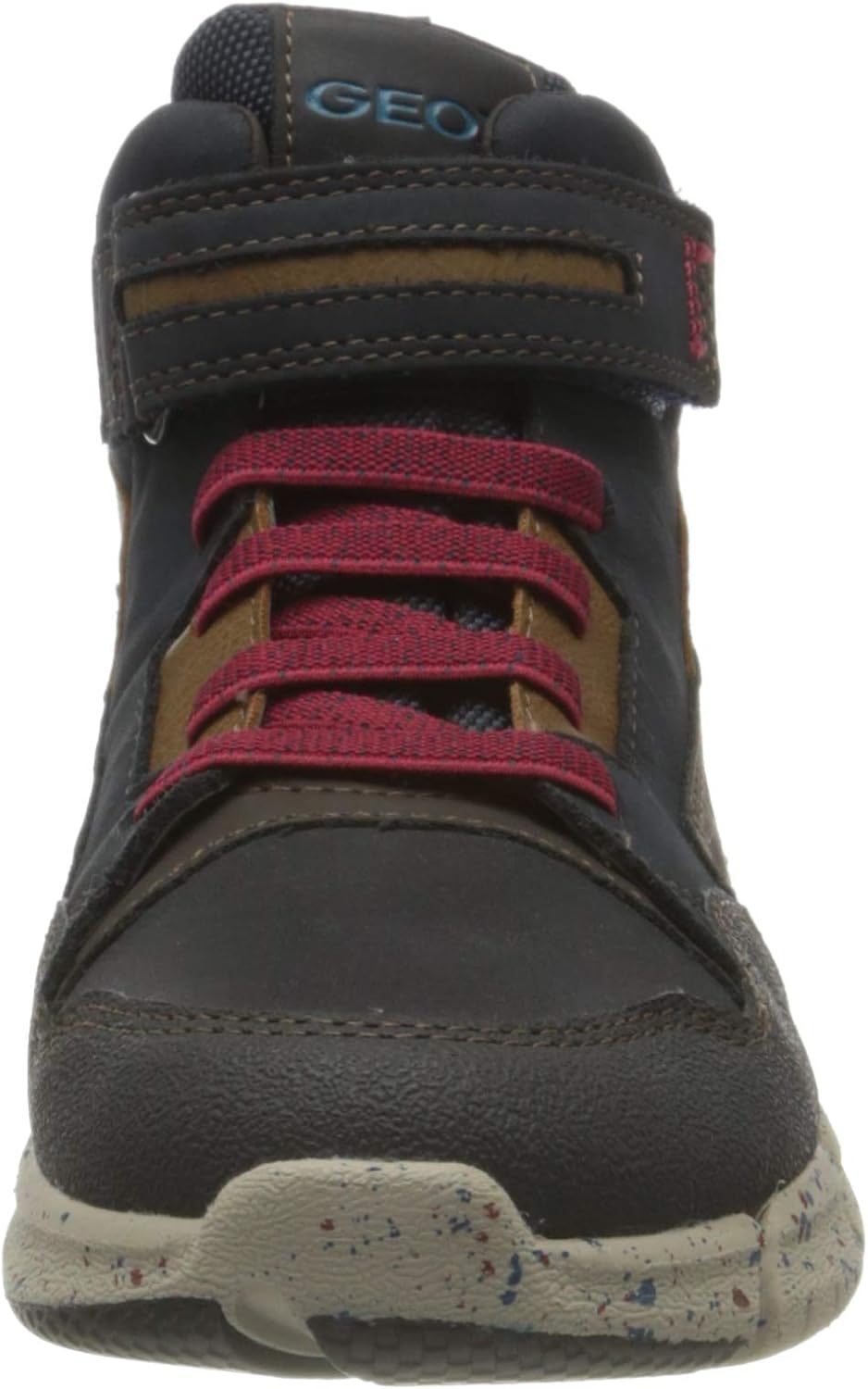 Geox Jungen J Flexyper Boy B ABX Snow Boot 34 EU Blau Navy Dk Red, 34 EU Blau Navy Dk Red
