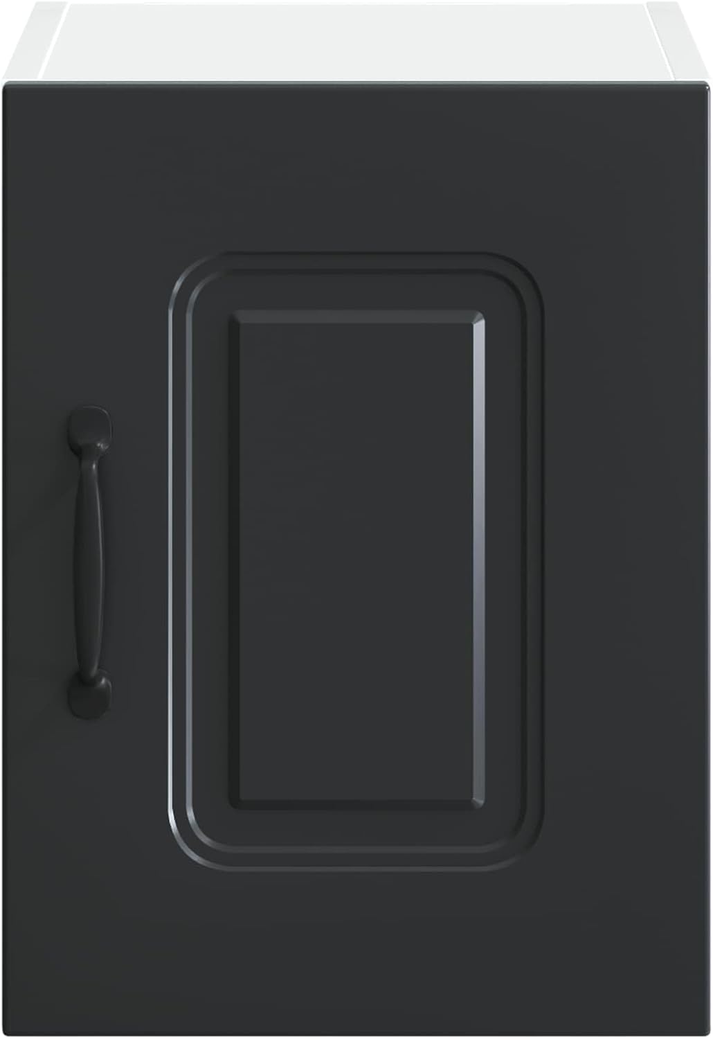 vidaXL Geschirrspülerfront Kalmar Schwarz 30 x 31 x 40 cm, Eleganter moderner Küchenregal, grosser S