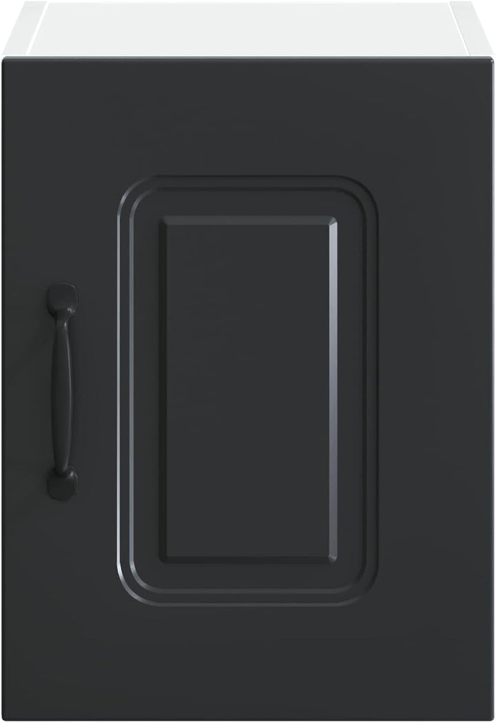 vidaXL Geschirrspülerfront Kalmar Schwarz 30 x 31 x 40 cm, Eleganter moderner Küchenregal, grosser S