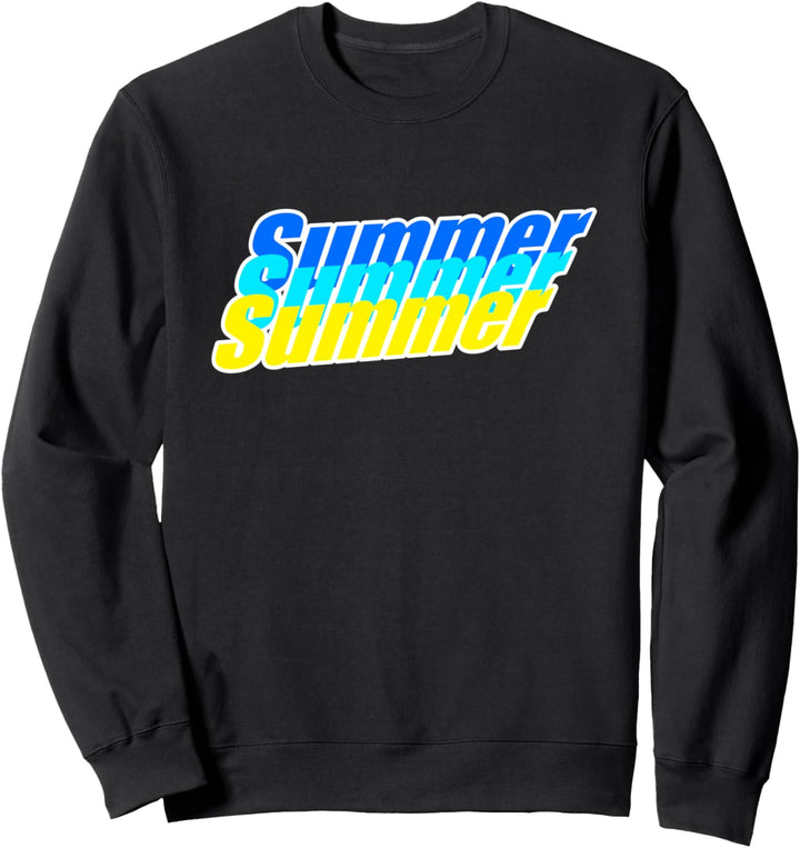 Damen Herren Sommer Oberteil Design Outfit Sweatshirt