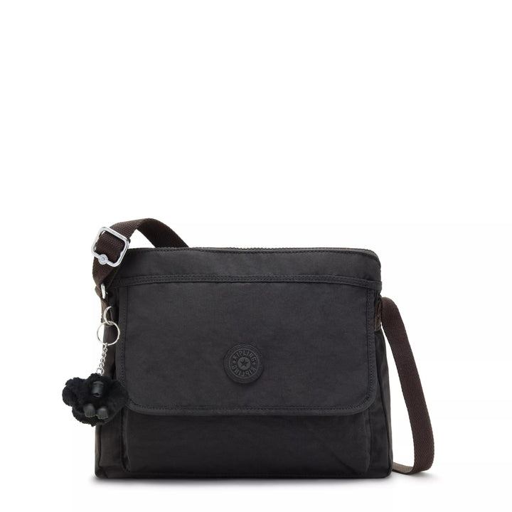 Kipling Damen Aisling Umhängetasche Black Noir, Black Noir