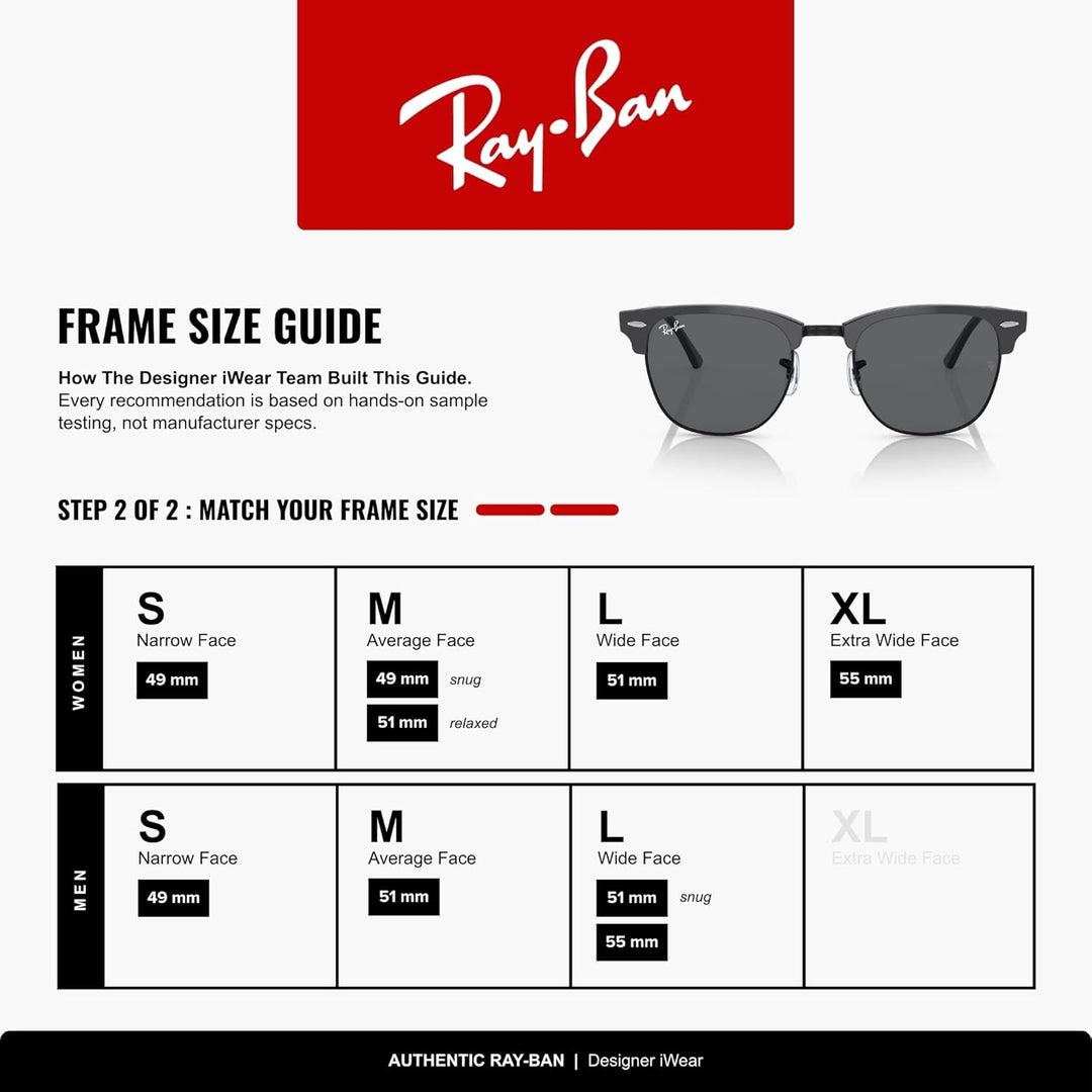 Ray-Ban RB3016 Sonnenbrille Polarisiert 51 mm Grün auf Schwarz/Dunkelgrau, Gr&amp;