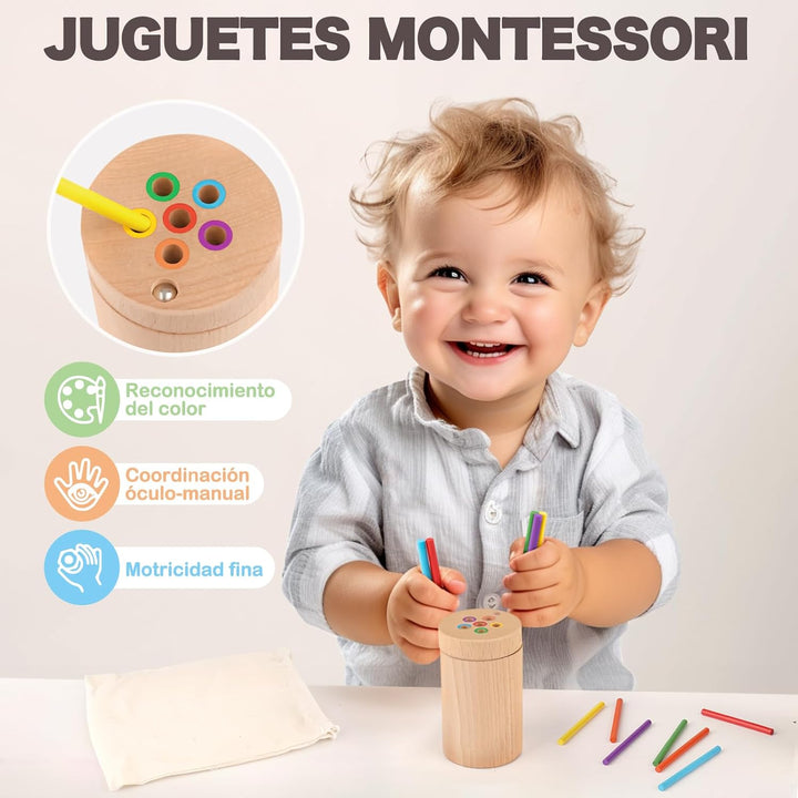 Vanplay Montessori Spielzeug ab 1 2 Jahr, Sortierspiel, Motorikspielzeug, Kinderspielzeug ab 3 Jahre