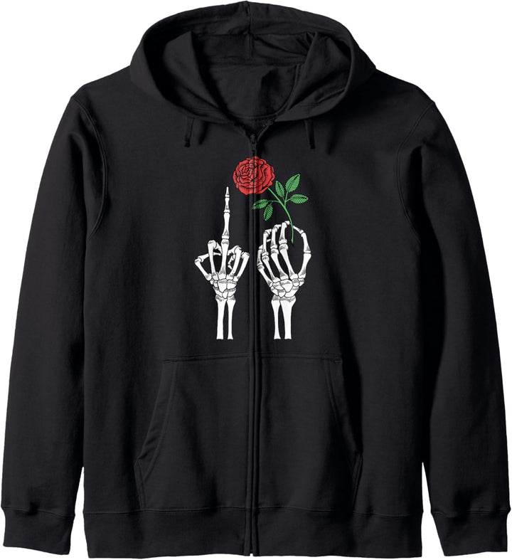 Trendy Skeleton Hands Bearing Gifts Kapuzenjacke