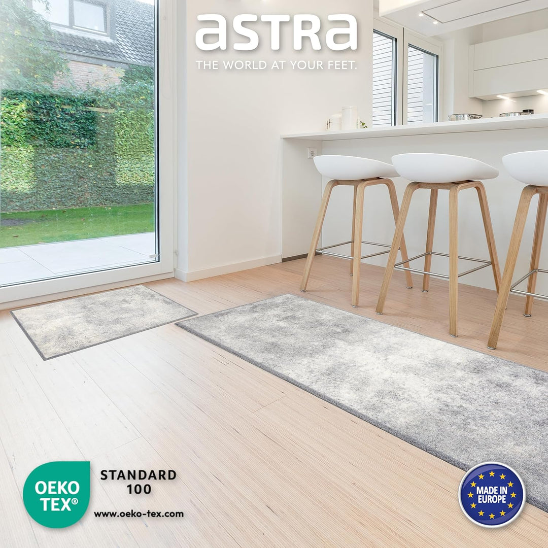 Astra rutschfeste Sauberlaufmatte innen - Sweet Home Kranz 66 x 110 cm - Wohnraum Fussmatte Design -
