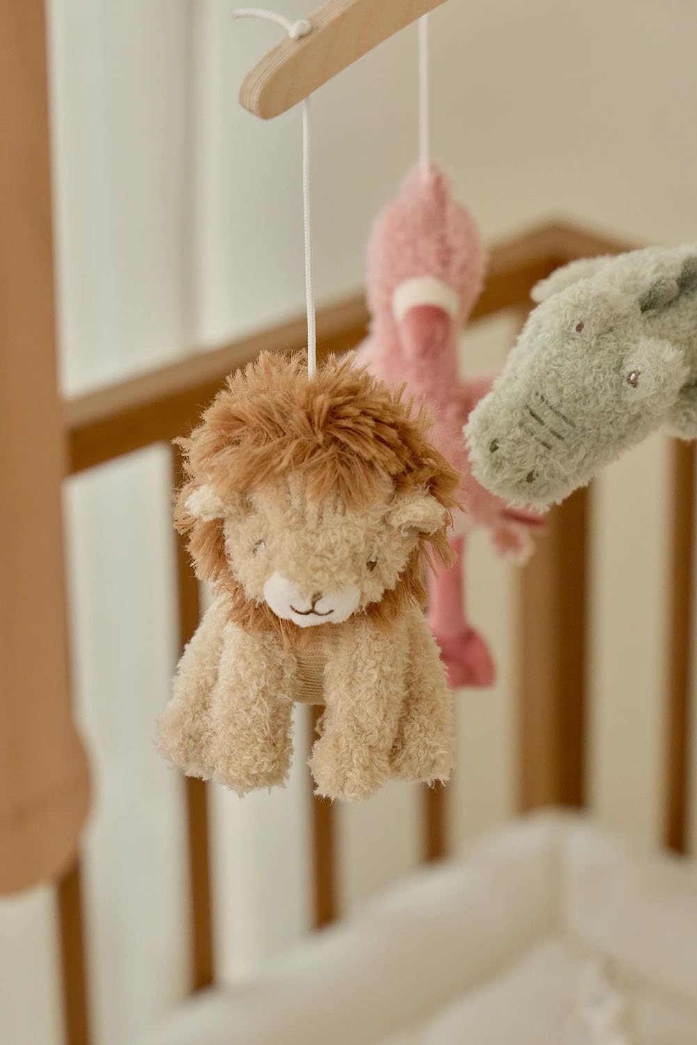 Little Dutch Musik Mobile - inklusive Spieluhr - mit Halterung aus Holz für Babybett - für Babys ab