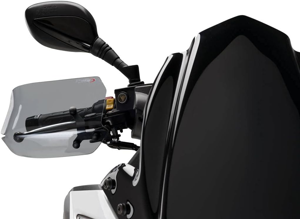 Puig Maxiscooter Handschutz für Kymco Super Dink 125i 10' - 19' Hell geräuchert, Hell geräuchert
