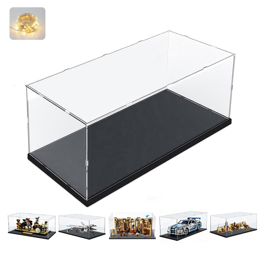Acryl Vitrine Klar für Lego Actionfiguren Funko Pop Modell Skulptur Transparenter Plexiglas Display