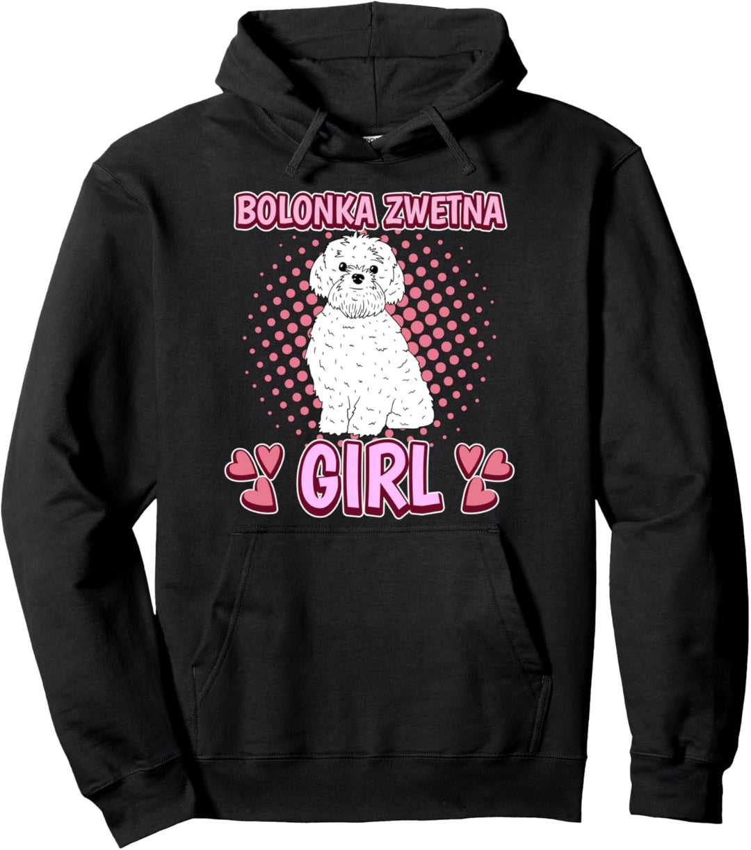 Damen Bolonka Zwetna Girl Mädchen Bolonka Zwetna Pullover Hoodie