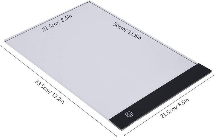 Led Licht Pad,Tragbare Light Pad Mit USB Leuchttisch A4 Led Dimmbar 3-stufige euchtkasten-Zeichenbre