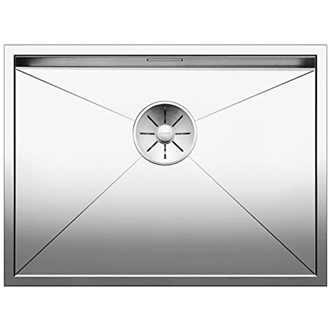 BLANCO 521591 ZEROX 550-U Edelstahl 550mm - ohne Armaturenbank Unterbau, Edelstahl 550mm - ohne Arma